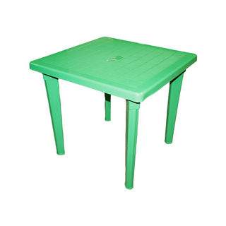 Стол квадратный Элластик зеленый 85,5*85,5*74см